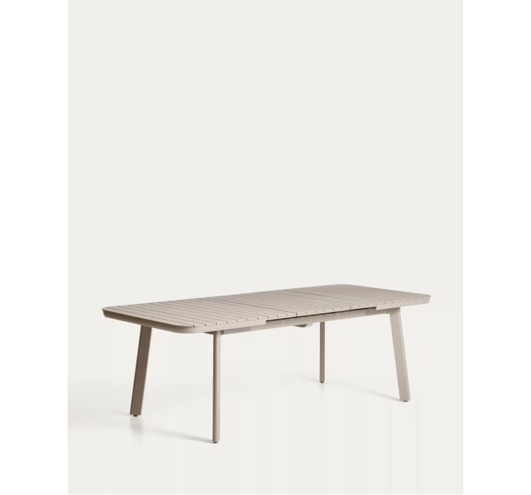 Розсувний вуличний стіл Izola Taupe 185 (235) x 100cm4